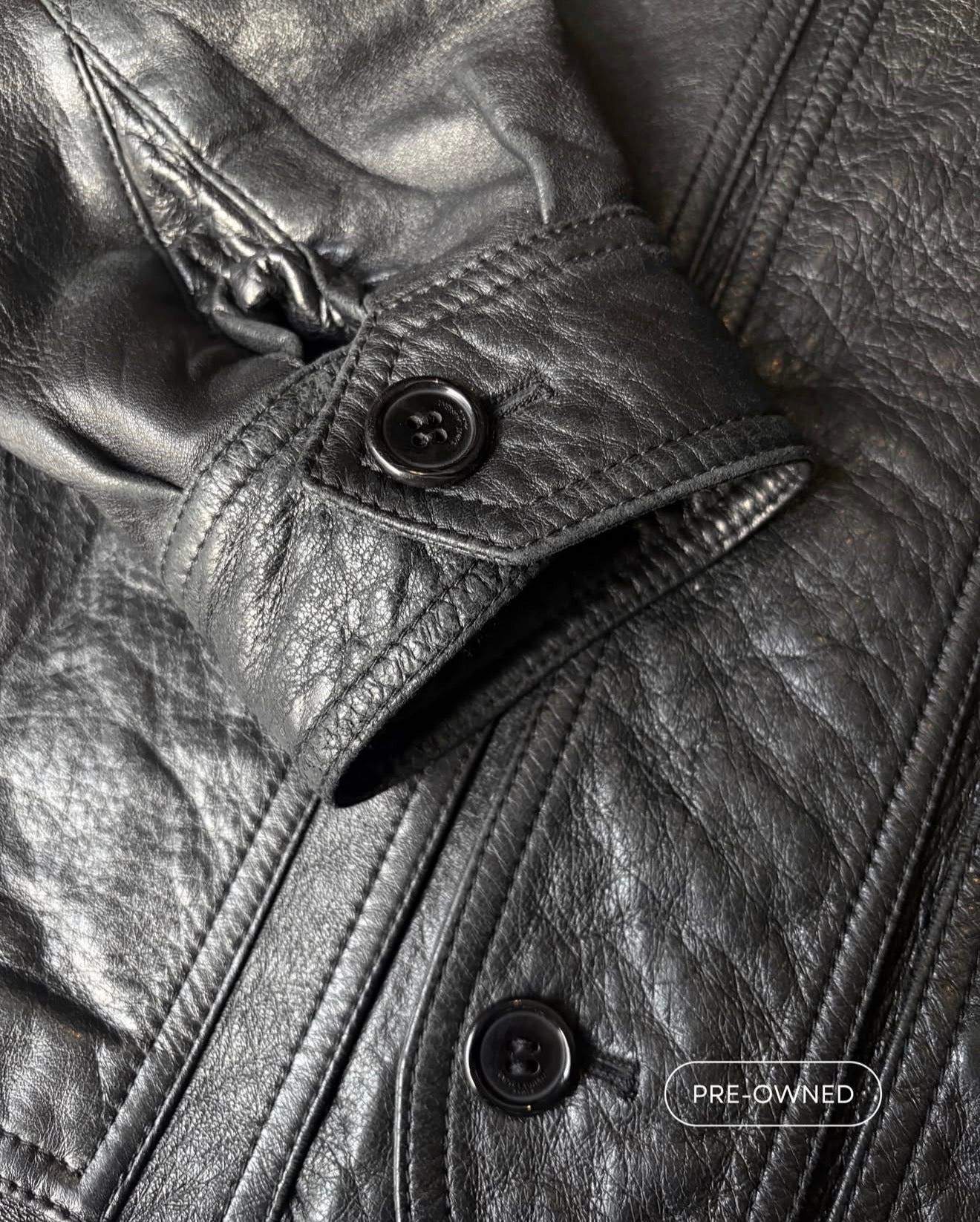 Leather jacket SAINT LAURENT