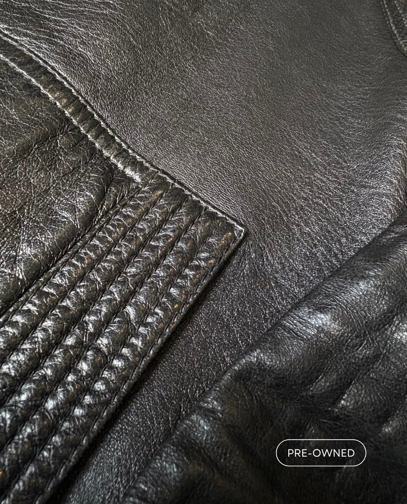 Leather jacket SAINT LAURENT