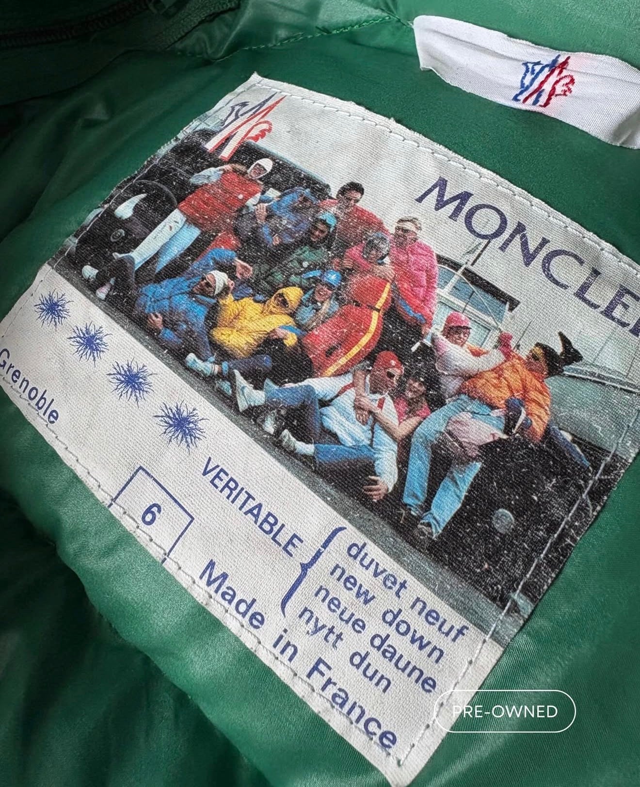 Chaqueta Desmontable vintage MONCLER GRENOBLE AÑO 1980