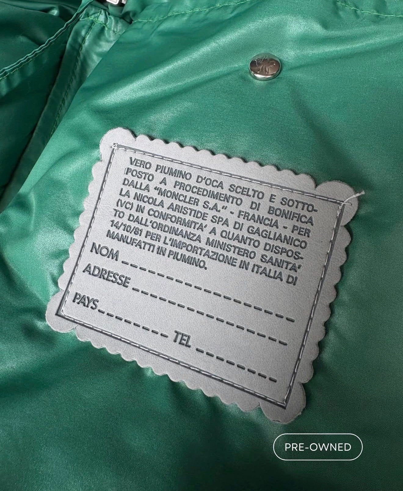 Chaqueta Desmontable vintage MONCLER GRENOBLE AÑO 1980