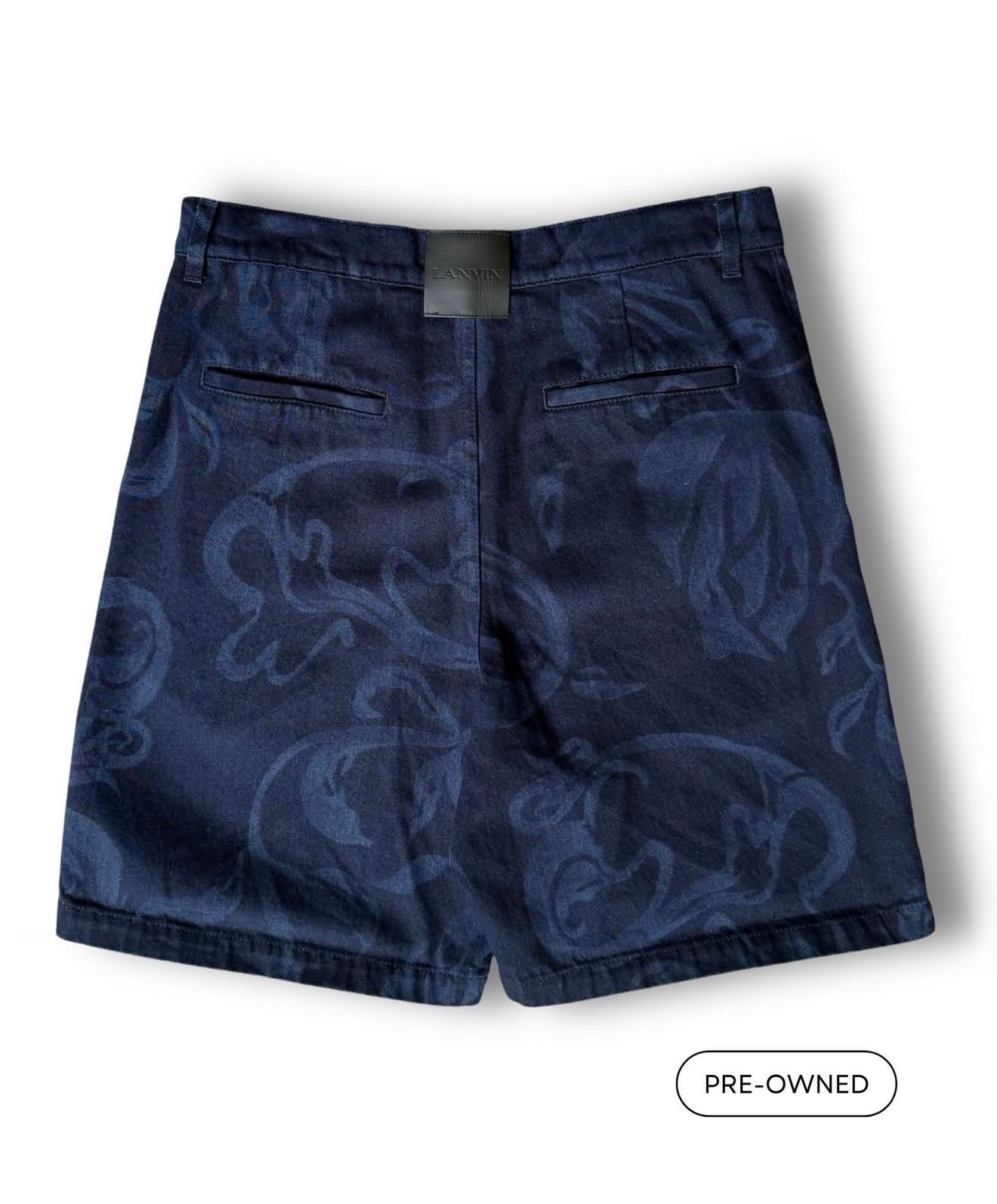 Short denim LANVIN
