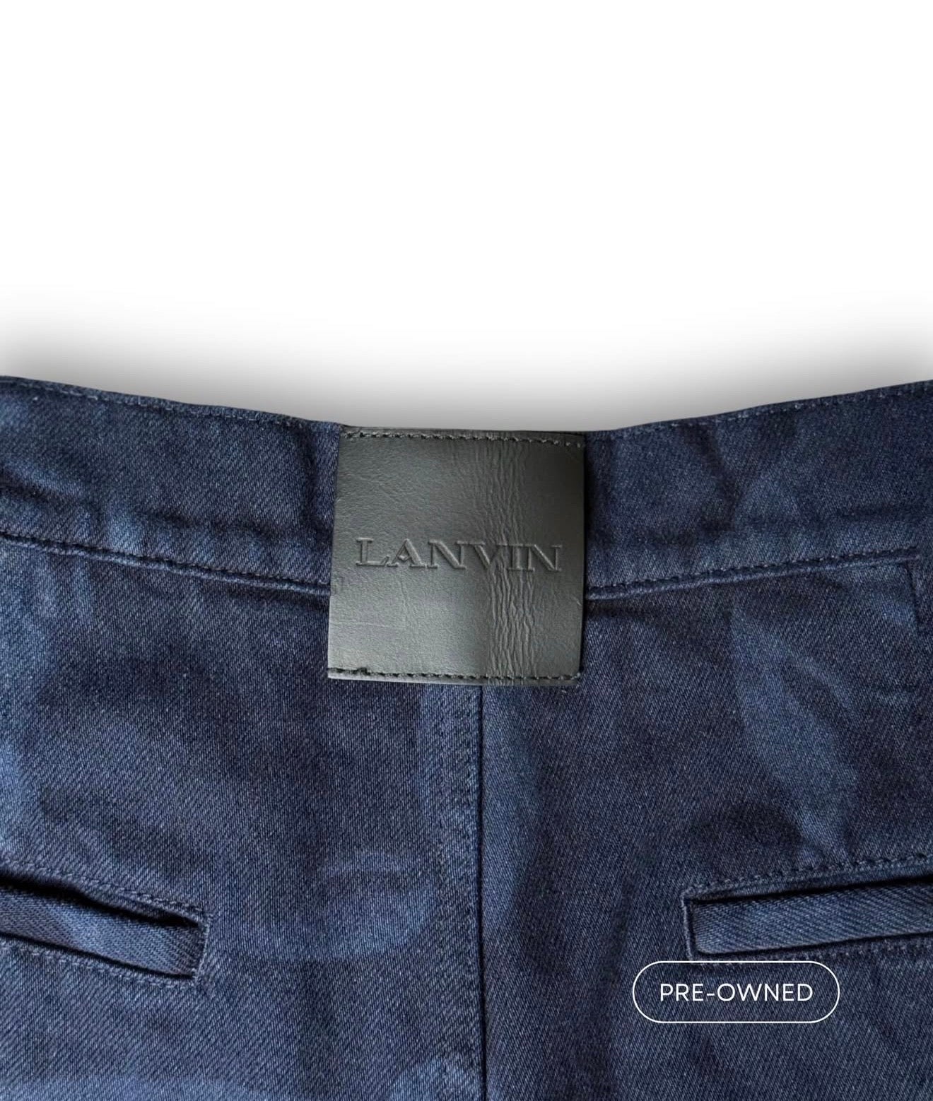 Short denim LANVIN