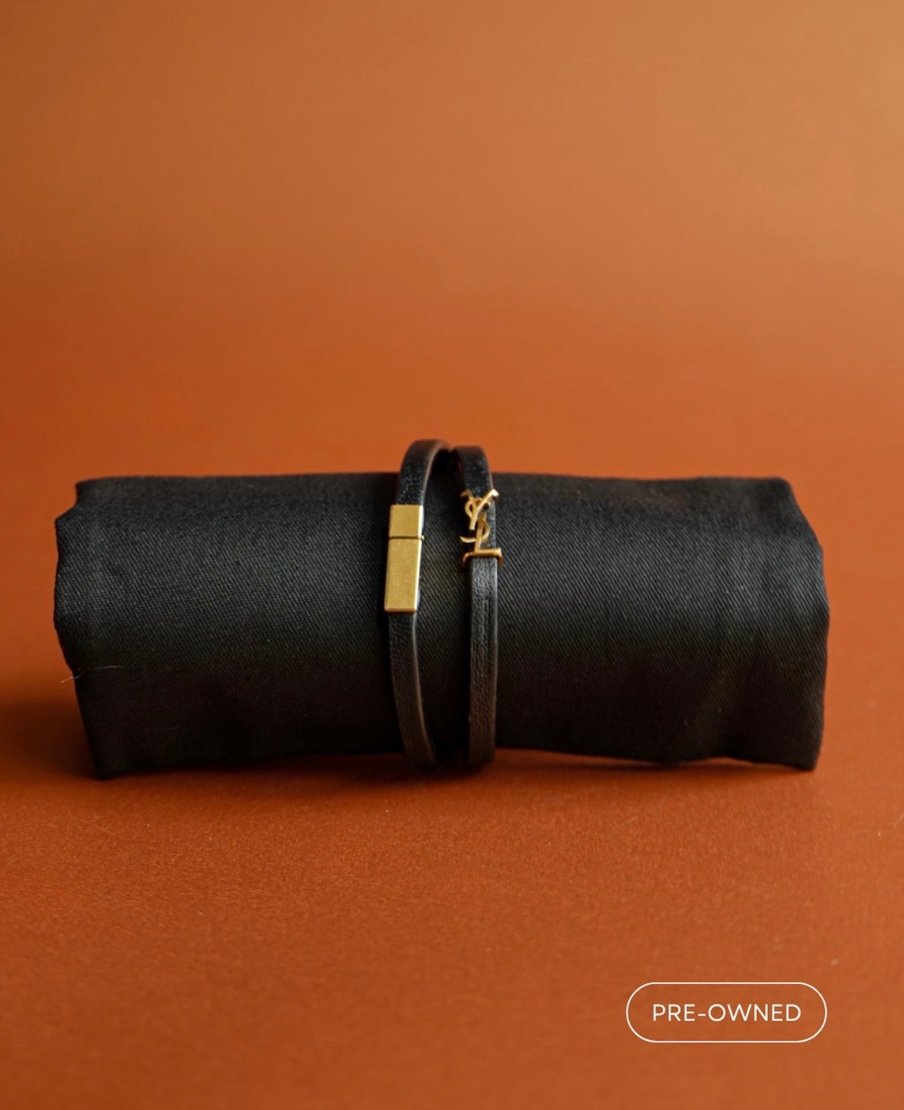 Pulsera doble correa SAINT LAURENT